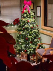 Office Tour Christmas Tree